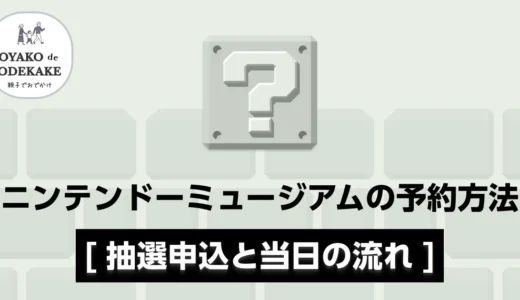 ニンテンドーミュージアムの予約方法｜抽選申込と当日の流れ